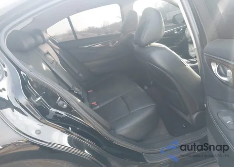 2018 Infiniti Q50 3.0T Luxe z USA, uszkodzony, nr VIN JN1EV7ARXJM439247